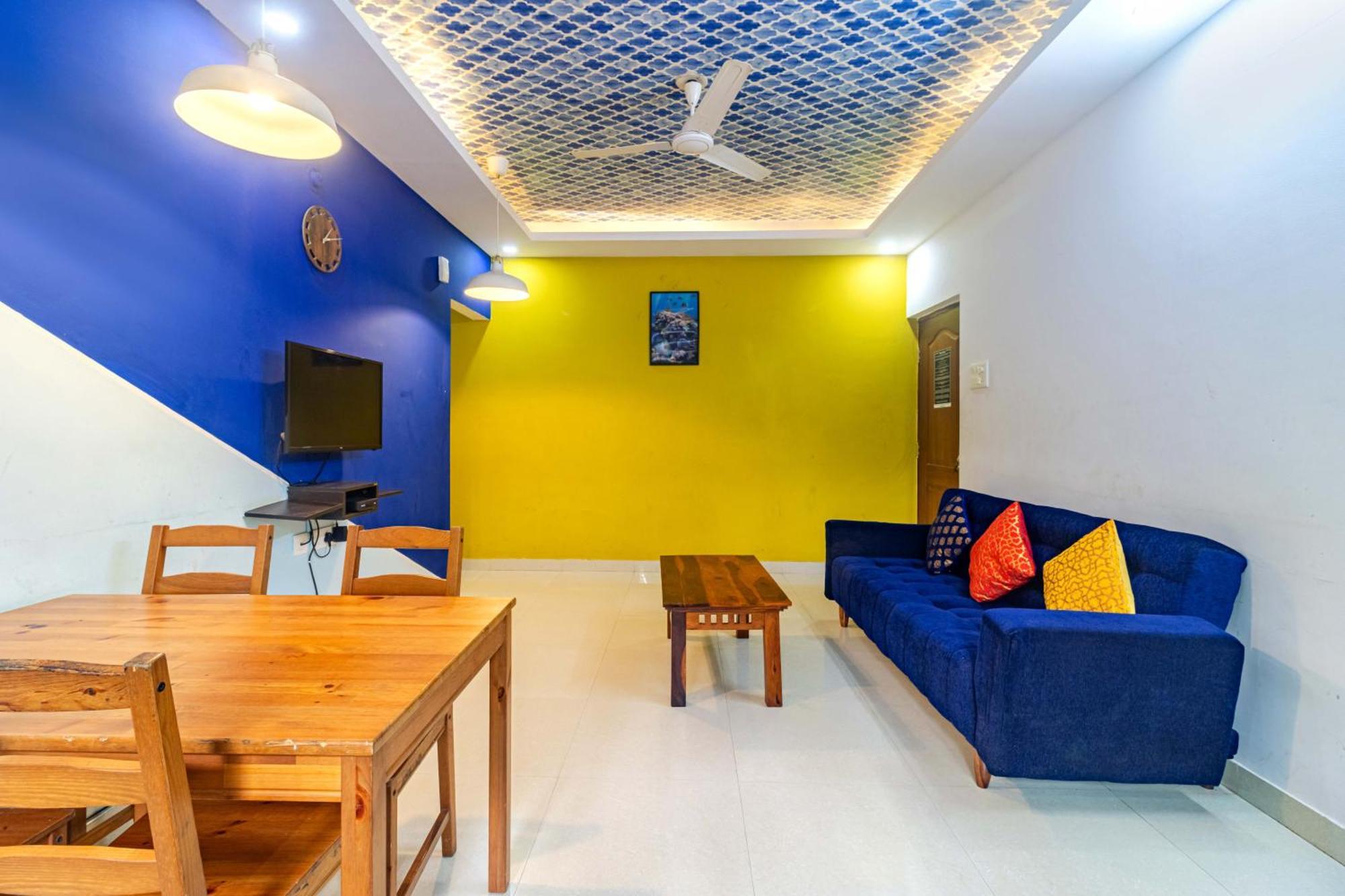 4Bhk Sparkling Apartment Near Beach Pool & Bar 2Bhkx2 Vagator Room photo
