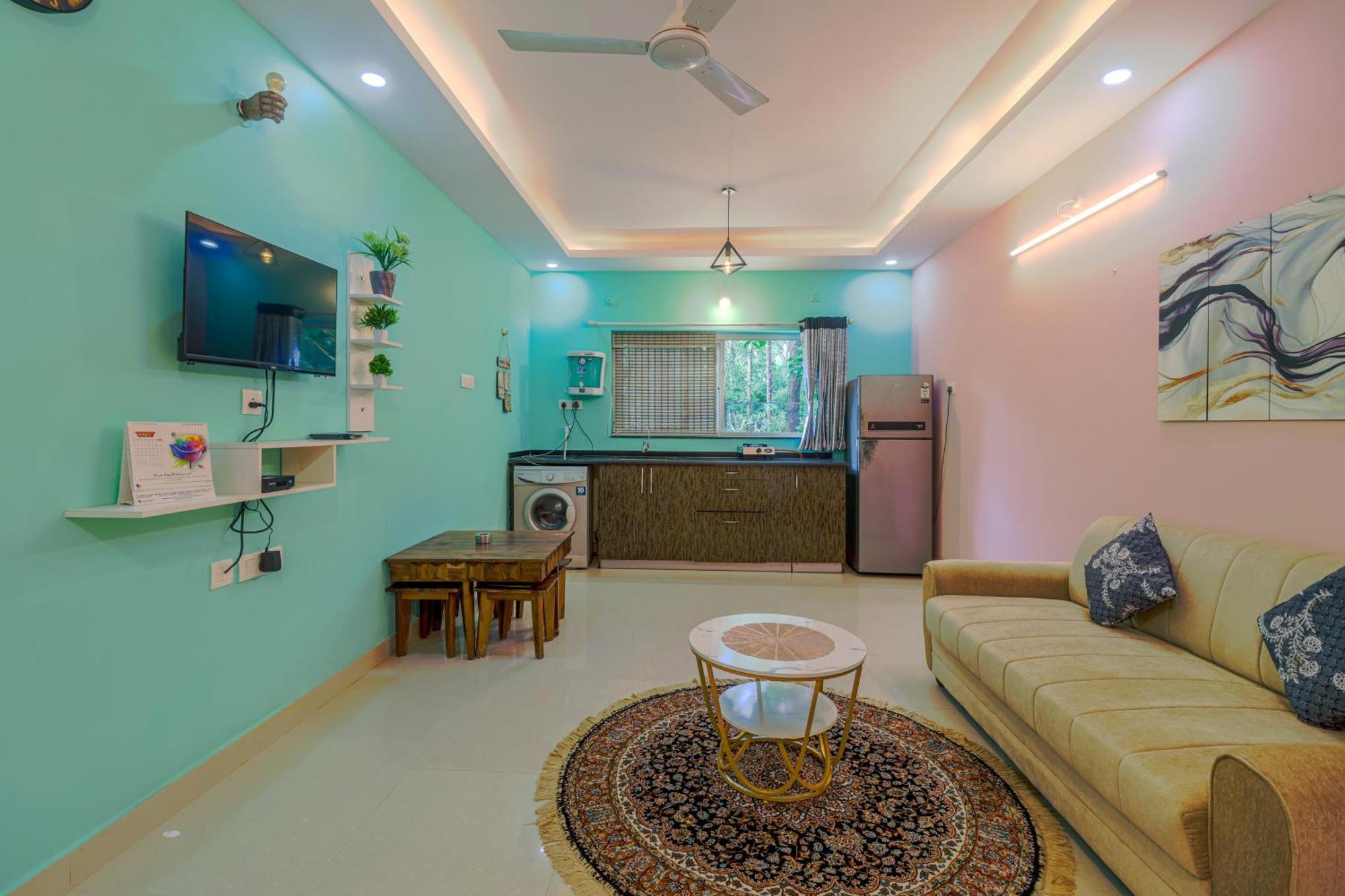 4Bhk Sparkling Apartment Near Beach Pool & Bar 2Bhkx2 Vagator Room photo
