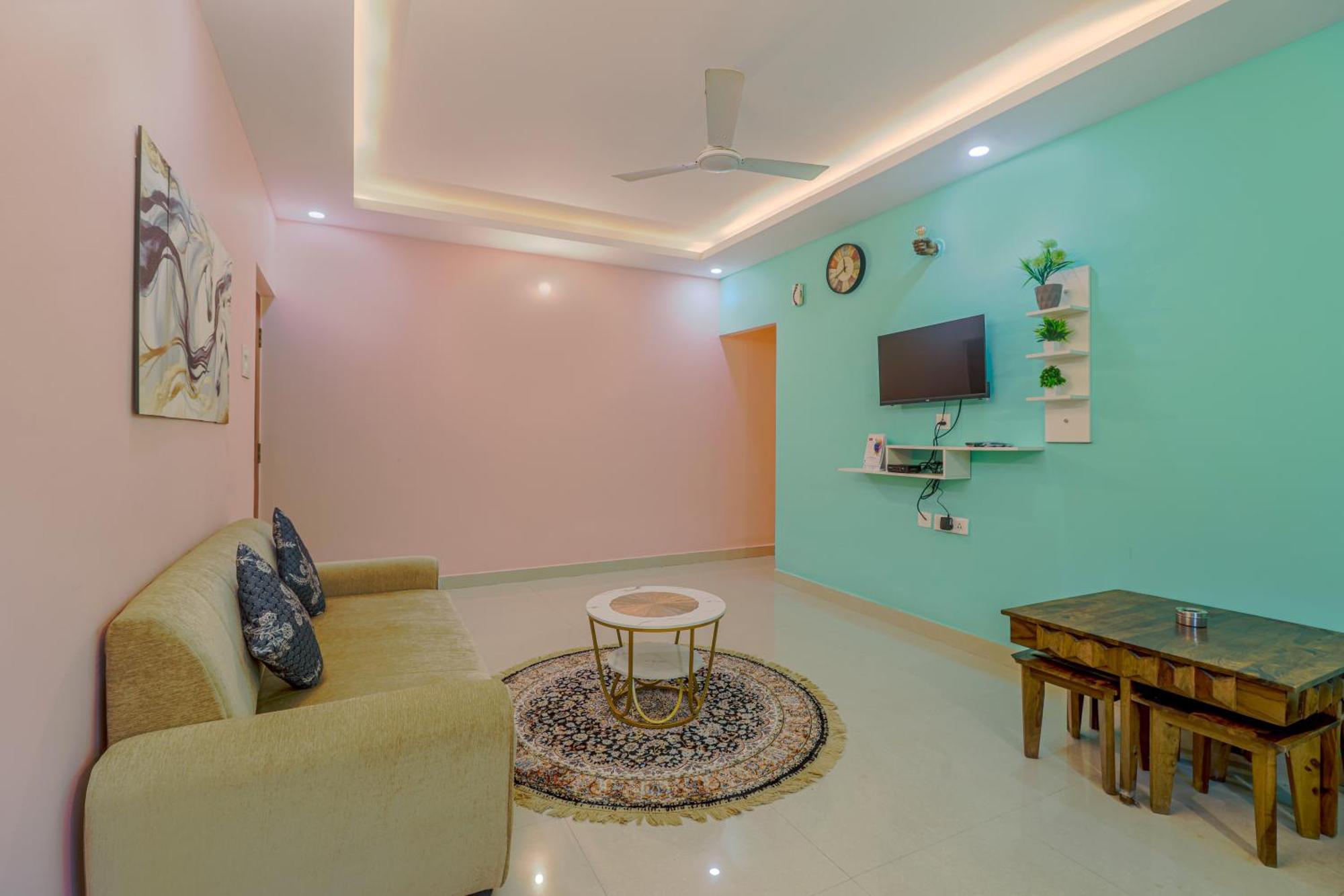 4Bhk Sparkling Apartment Near Beach Pool & Bar 2Bhkx2 Vagator Room photo